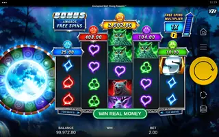 Enchanted Wolf: Rising Rewards – Winning spin