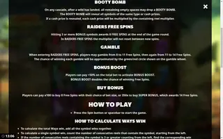 Shadow Raiders MultiMax – Game rules