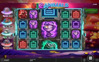 Giganimals GigaBlox – Feature in play