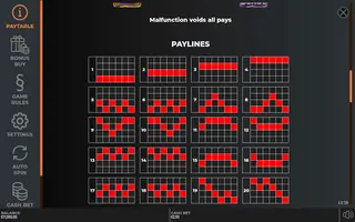 Giganimals GigaBlox – Paytable
