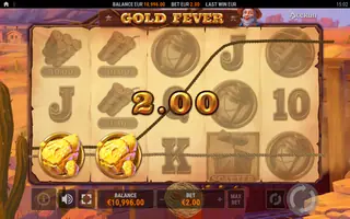Gold Fever – Winning spin