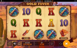 Gold Fever – Winning spin