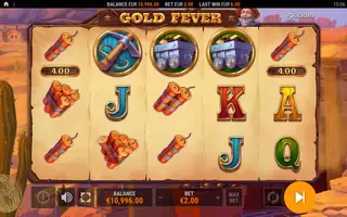 Gold Fever – Winning spin