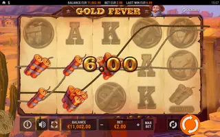 Gold Fever – Winning spin
