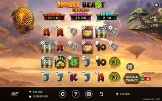 Honey Beast Dice – Feature in play