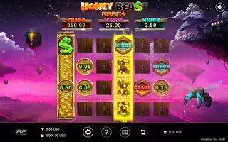 Honey Beast Dice – Bonus round