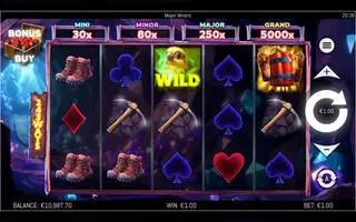 Major Miners – Free spins