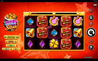 Star Stash Wild 7’s – Feature in play