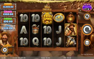 The Pickaxe of Destiny – Winning spin