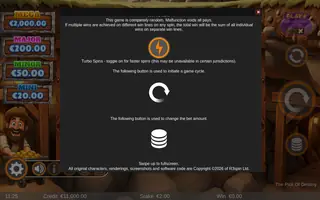 The Pickaxe of Destiny – Game rules