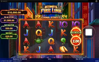 Ultimate Fire Link China Street – Winning spin
