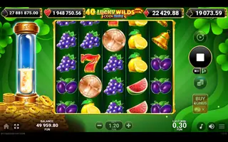 40 Lucky Wilds Hot Coin Boost – Winning spin