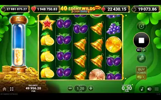 40 Lucky Wilds Hot Coin Boost – Winning spin