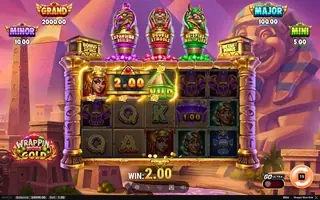 Wrappin More Gold – Winning spin
