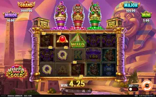 Wrappin More Gold – Winning spin