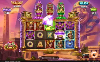 Wrappin More Gold – Feature in play