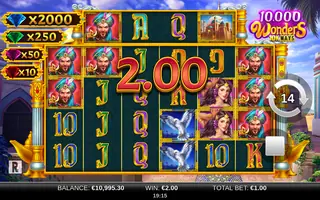 10000 Wonders 10K Ways – Winning spin