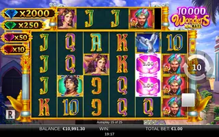 10000 Wonders 10K Ways – Feature in play