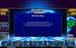 Diamond Tornado – Game rules