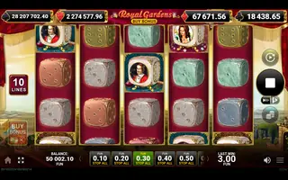 Royal Gardens Buy Bonus – Winning spin