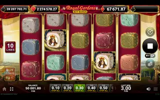 Royal Gardens Buy Bonus – Winning spin