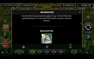 Fortune Spells Buy Bonus – Bonus buy