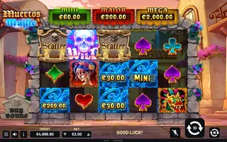 Muertos Magic – Feature in play
