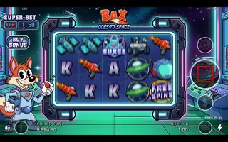 Bax Goes To Space – Feature in play
