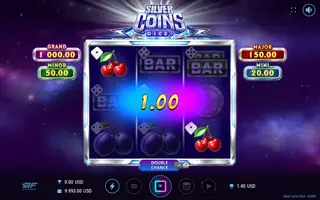 Silver Coins Dice – Winning spin