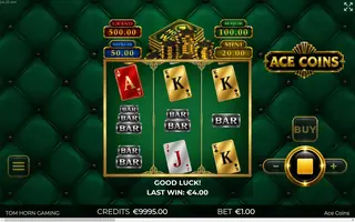Ace Coins – Winning spin