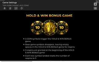 Ace Coins – Game rules