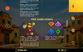 1000 Amigo Monkeys – Game rules