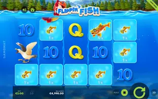 Flippin’ Fish – Feature in play