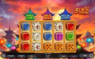 3 Coin Towers Dice – Winning spin