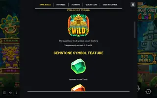 Jungle Gods & Gems – Game rules