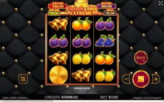Majestic Coins Extreme – Winning spin