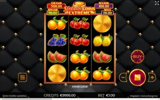 Majestic Coins Extreme – Feature in play