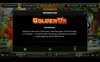 Golden Ox – Game rules