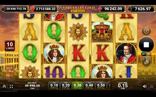 Versailles Gold Buy Bonus – Winning spin