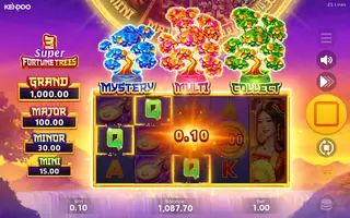 3 Super Fortune Trees – Winning spin