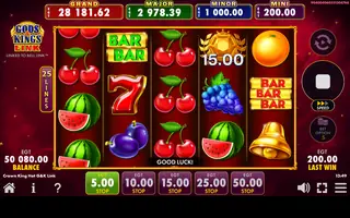 Crown King Hot Gods & King Link – Winning spin