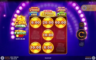 Coin Fusion – Winning spin