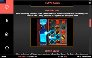 Salty Showdown – Paytable