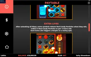 Salty Showdown – Paytable