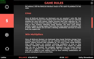 Salty Showdown – Game rules