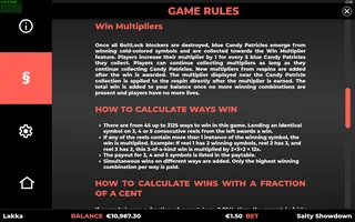 Salty Showdown – Game rules