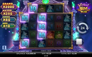WizBang Brawl 10K Ways – Winning spin