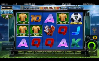 Soccerbet Legends – Base game
