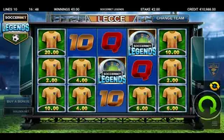 Soccerbet Legends – Winning spin
