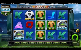 Soccerbet Legends – Winning spin